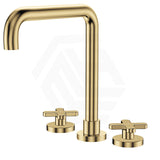 Fienza Kaya Squareline Hob Mounted Cross Tap Set Variant Colours Available