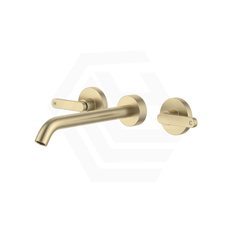 Fienza Kaya 130/180/220mm Wall Mounted Basin/Bath Lever Tap Set Variant Colour Available