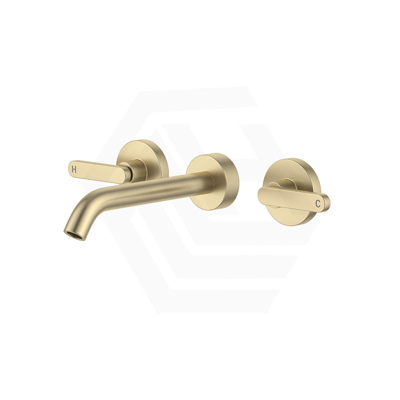 Fienza Kaya 130/180/220mm Wall Mounted Basin/Bath Lever Tap Set Variant Colour Available
