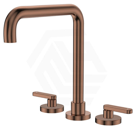 Fienza Kaya Squareline Hob Mounted Lever Tap Set Variant Colours Available