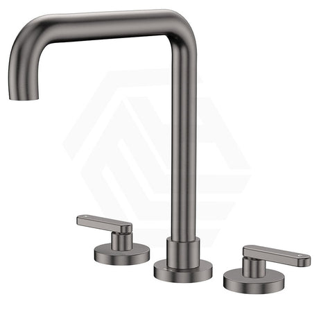 Fienza Kaya Squareline Hob Mounted Lever Tap Set Variant Colours Available