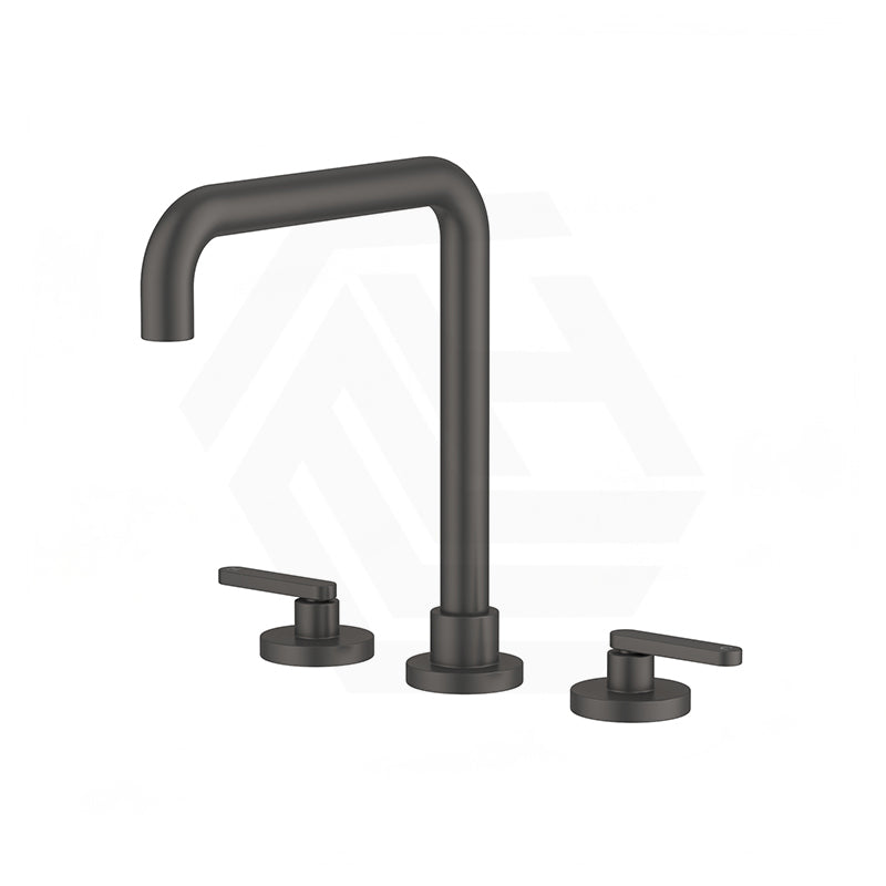 Fienza Kaya Squareline Hob Mounted Lever Tap Set Variant Colours Available
