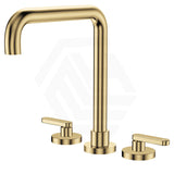 Fienza Kaya Squareline Hob Mounted Lever Tap Set Variant Colours Available