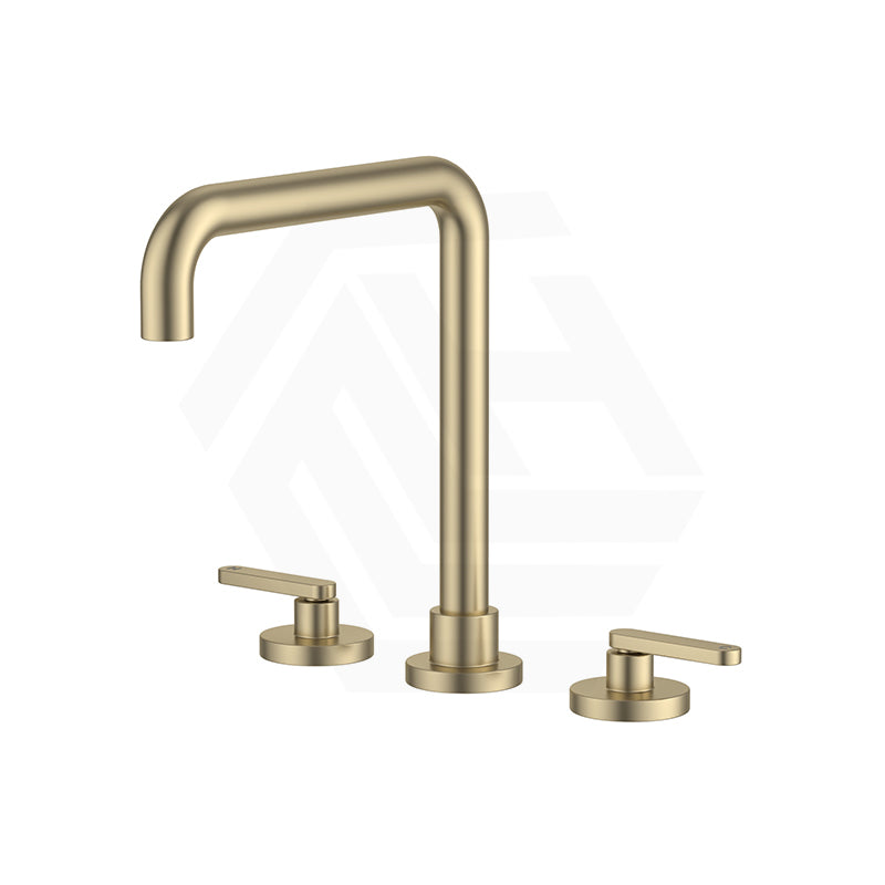 Fienza Kaya Squareline Hob Mounted Lever Tap Set Variant Colours Available