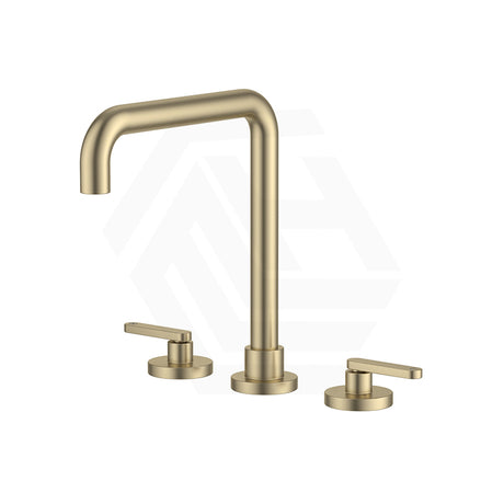Fienza Kaya Squareline Hob Mounted Lever Tap Set Variant Colours Available