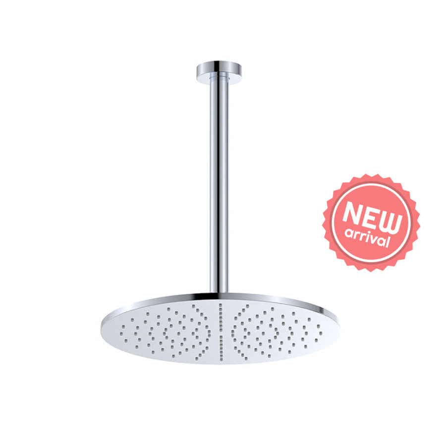 Fienza Empire Slim Stainless Steel Shower Ceiling Dropper Set Variant Colour Available