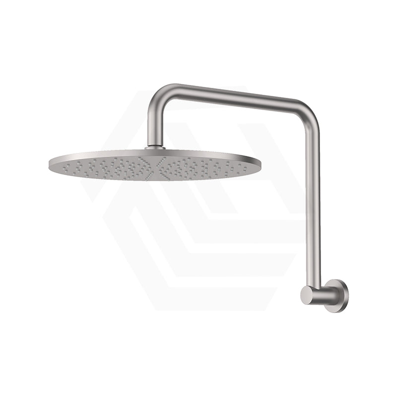 Fienza Empire Slim Gooseneck Shower Arm Set Stainless Steel Variant Colour Available