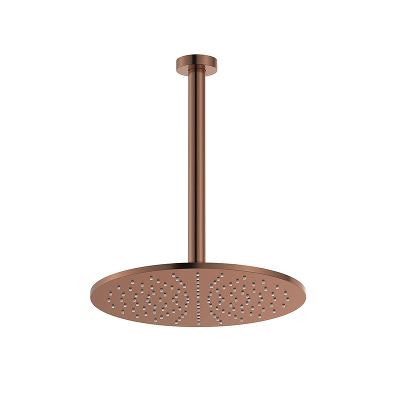 Fienza Empire Slim Stainless Steel Shower Ceiling Dropper Set Variant Colour Available