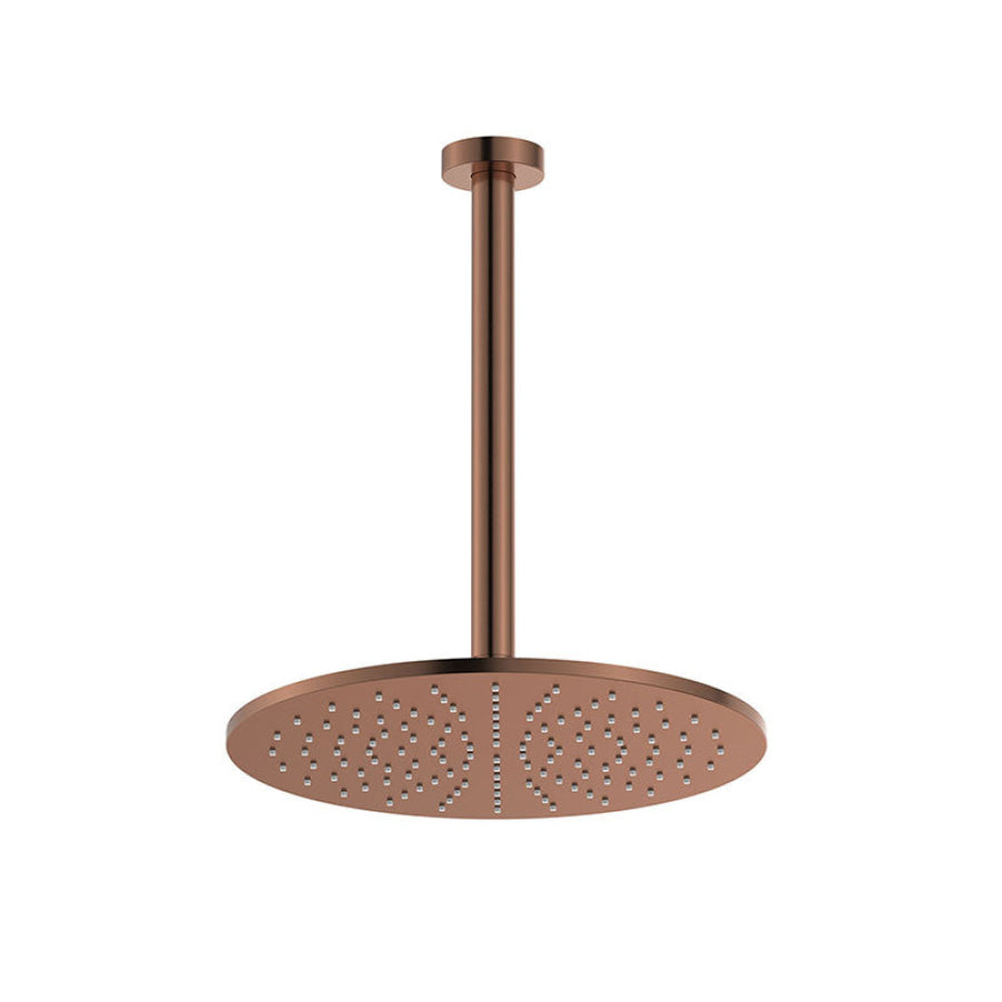Fienza Empire Slim Stainless Steel Shower Ceiling Dropper Set Variant Colour Available