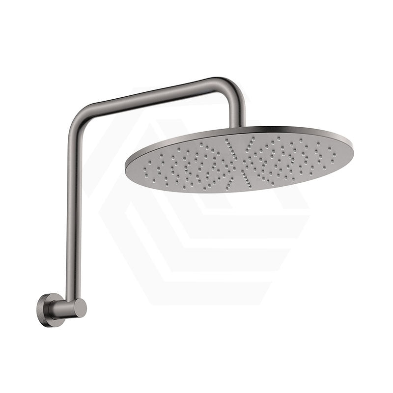 Fienza Empire Slim Gooseneck Shower Arm Set Stainless Steel Variant Colour Available