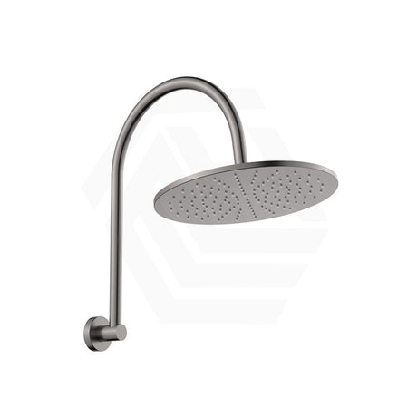 Fienza Empire Slim Curved Stainless Steel Shower Arm Set Variant Colour Available