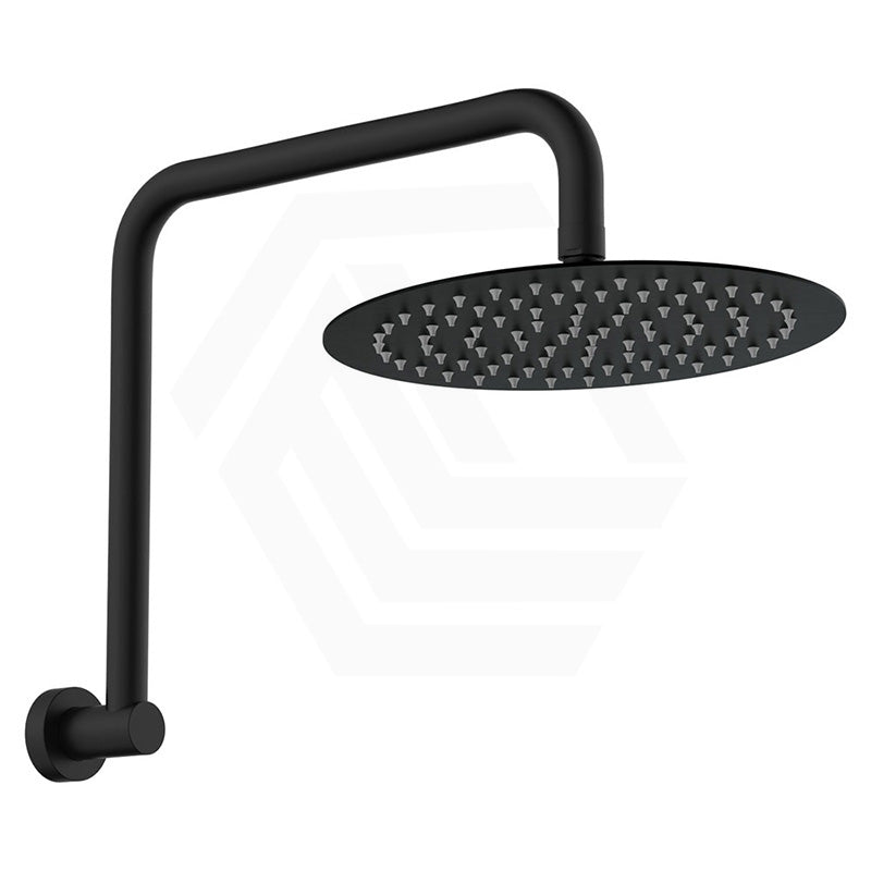 Fienza Kaya Ultra Thin Gooseneck Stainless Steel Shower Arm Set Variant Colour Available