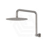 Fienza Kaya Ultra Thin Gooseneck Stainless Steel Shower Arm Set Variant Colour Available