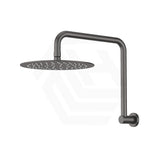 Fienza Kaya Ultra Thin Gooseneck Stainless Steel Shower Arm Set Variant Colour Available