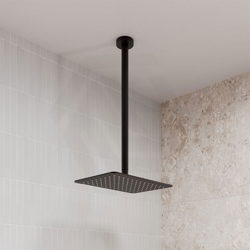 Fienza Koko Stainless Steel Rectangular Shower Head Variant Colour Available