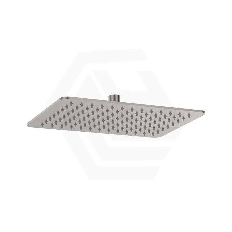 Fienza Koko Stainless Steel Rectangular Shower Head Variant Colour Available