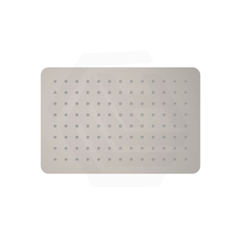 Fienza Koko Stainless Steel Rectangular Shower Head Variant Colour Available