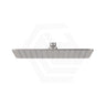 Fienza Koko Stainless Steel Rectangular Shower Head Variant Colour Available