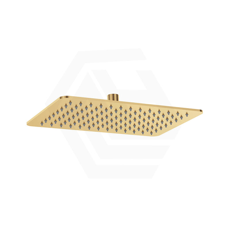 Fienza Koko Stainless Steel Rectangular Shower Head Variant Colour Available