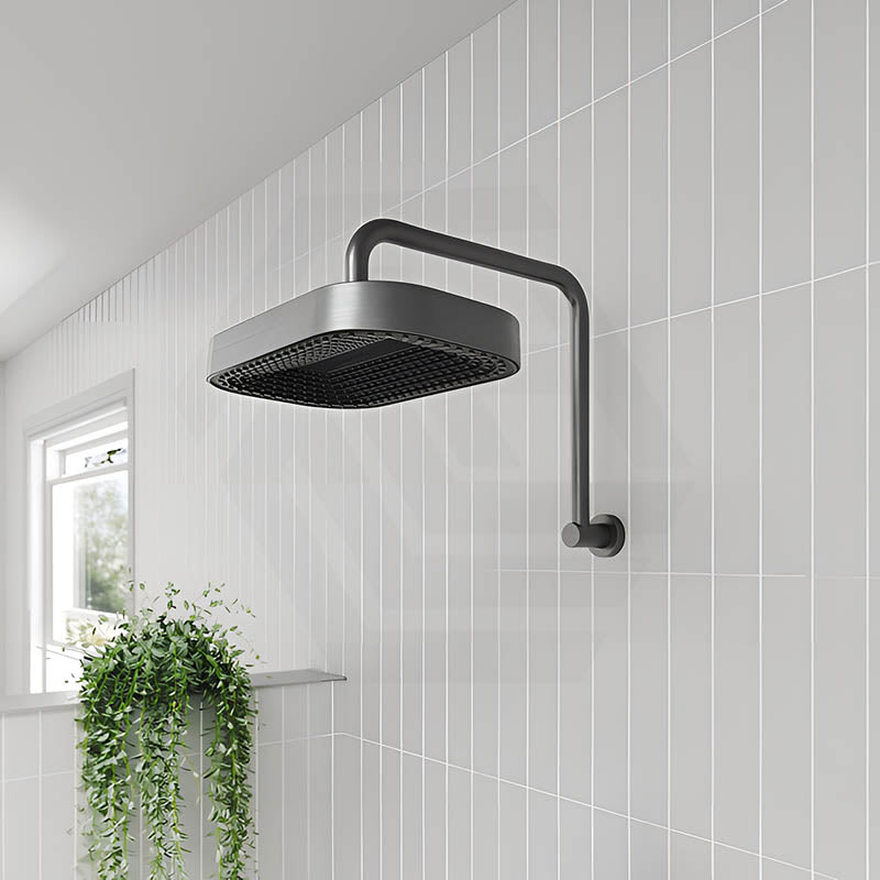 Fienza Kuro Gooseneck Stainless Steel Shower Arm Set - Variant Colour Available