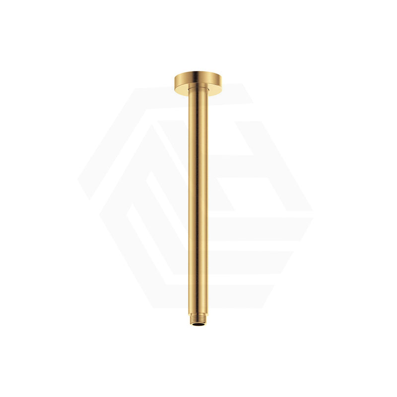 G#2(Gold) Fienza 300mm Round Urban Brass Ceiling Dropper