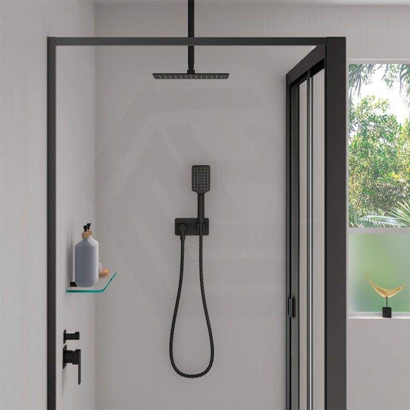 Fienza Tono Hand Shower with Rectangular Plate Variant Colour Available