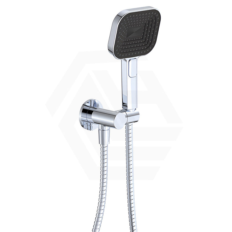Fienza Kuro Square Hand Shower with Round Plate - Variant Colour Available