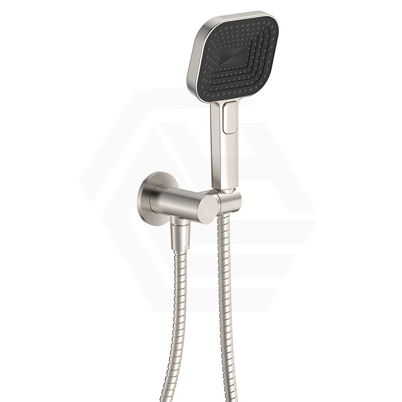 Fienza Kuro Square Hand Shower with Round Plate - Variant Colour Available
