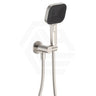 Fienza Kuro Square Hand Shower with Round Plate - Variant Colour Available