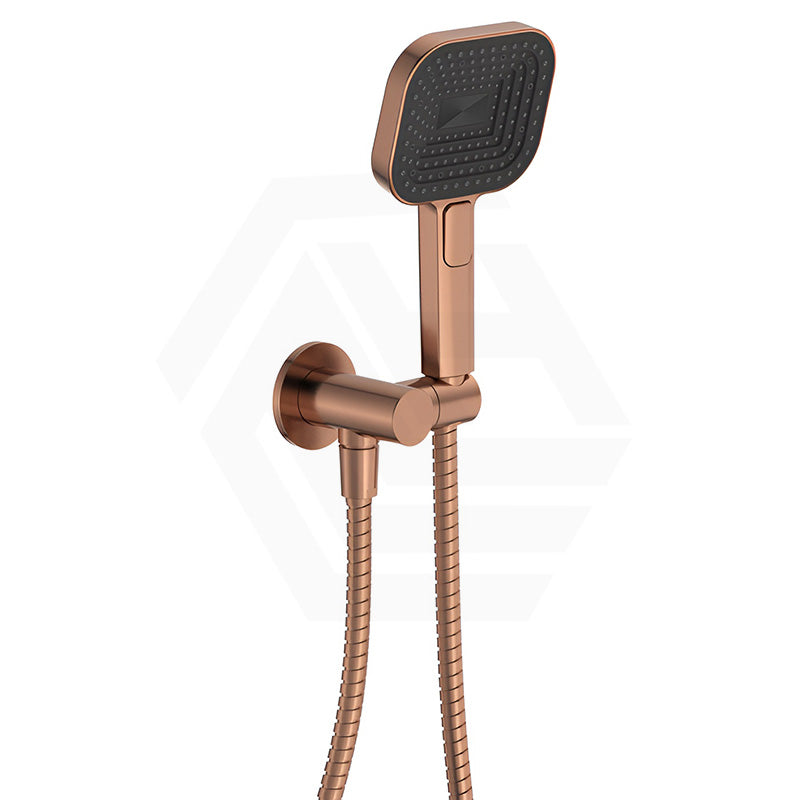 Fienza Kuro Square Hand Shower with Round Plate - Variant Colour Available