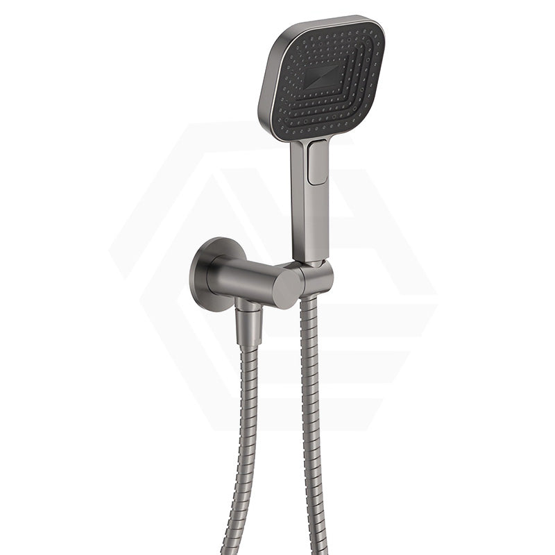 Fienza Kuro Square Hand Shower with Round Plate - Variant Colour Available