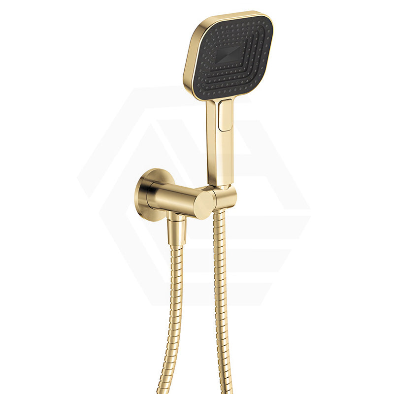 Fienza Kuro Square Hand Shower with Round Plate - Variant Colour Available