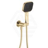 Fienza Kuro Square Hand Shower with Round Plate - Variant Colour Available