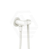 Fienza Universal Brass Hand Shower Bracket with Hose Round Plate Variant Colour Available