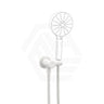 Fienza Universal Brass Hand Shower Bracket with Hose Round Plate Variant Colour Available
