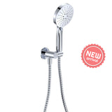 Fienza Empire Slim 3 Functions Hand Shower with Round Plate Variant Colour Available