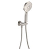 N#1(Nickel) Fienza Empire Slim 3 Functions Hand Shower with Round Plate 