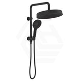 Fienza Kuro Twin Half-Rail Shower Round Head Bottom Water Inlet - Variant Colour Available