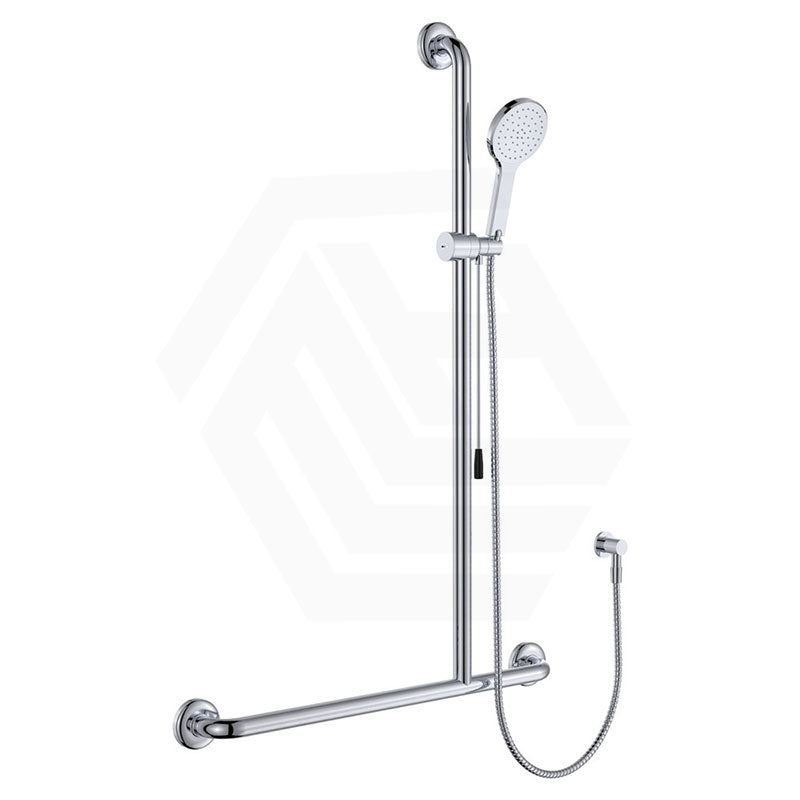 Fienza Care Push/Pull Slider Brass Suit 32mm Rail Variant Colour Available