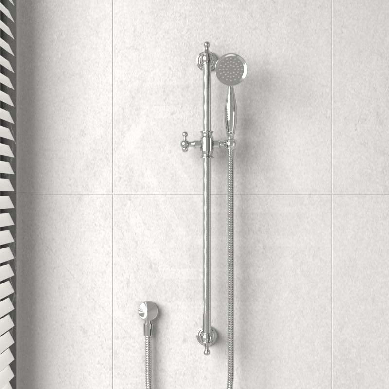 Fienza Lillian Wall Mounted Rail Shower with Handheld Variant Colour Available