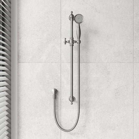 Fienza Lillian Wall Mounted Rail Shower with Handheld Variant Colour Available