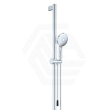 Fienza Care Inverted T Bar Rail with Handheld Shower Set with Push/Pull Slider in Various Colour