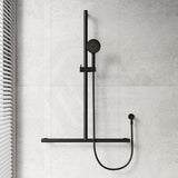Fienza Care Inverted T Bar Rail Adjustable Slider With Handheld Shower Set In Various Colour