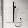 Fienza Care Inverted T Bar Rail Handheld Shower Set with Push/Pull Slider in Various Colour