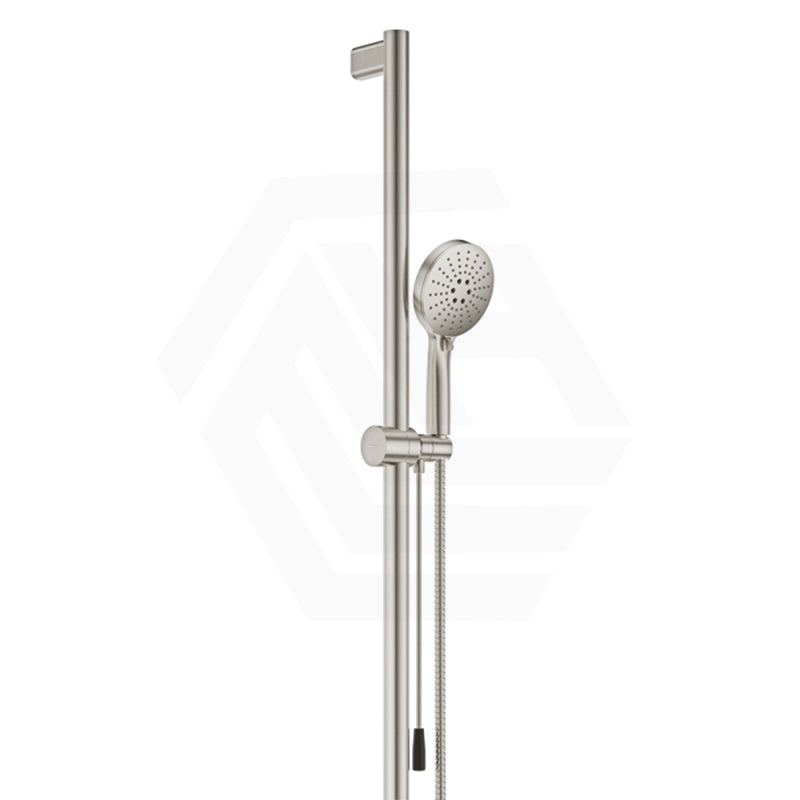 Fienza Care Inverted T Bar Rail with Handheld Shower Set with Push/Pull Slider in Various Colour