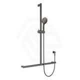 Fienza Care Inverted T Bar Rail Adjustable slider with Handheld Shower Set in Various Colour