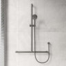 Fienza Care Inverted T Bar Rail Adjustable Slider With Handheld Shower Set In Various Colour