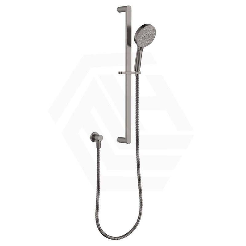 Fienza Empire Gunmetal Grey Slim 3 Functions Hand Shower On Rail