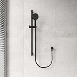 Fienza 900mm Straight Adjustable Slider Care Rail with Handheld Shower Set in Various Colour