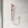 Fienza 900mm Straight Adjustable Care Rail Shower Set with Push/Pull Slider Variant Colour Available